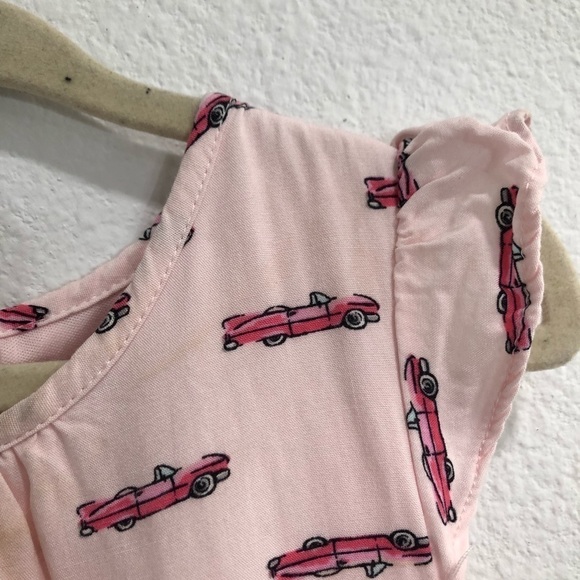 kate spade • pink infant hot rod car print dress - Picture 9 of 15